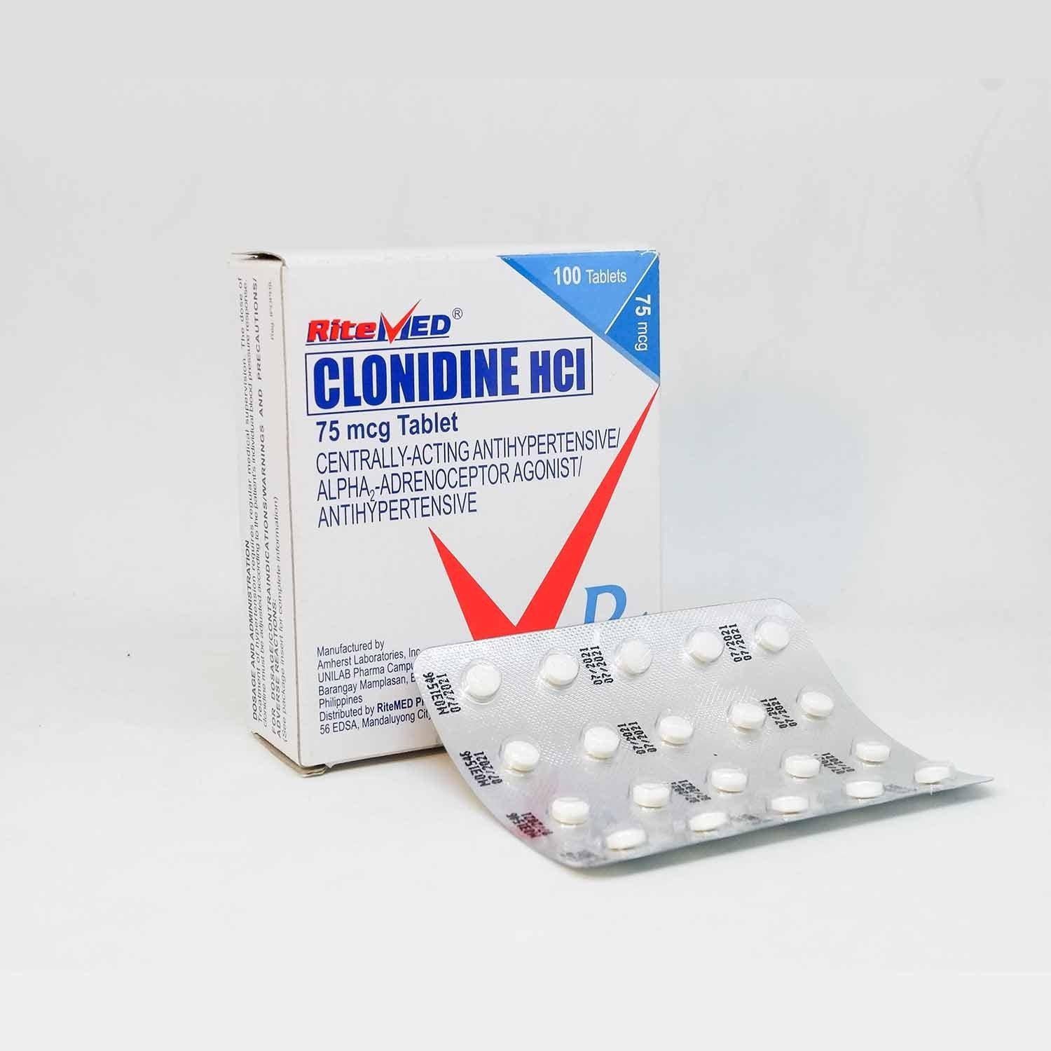 <p>Clonidine HCl</p>